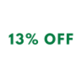 Get 13% Off Your First Purchase.