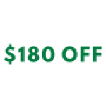 Up to $180 Off Sitewide